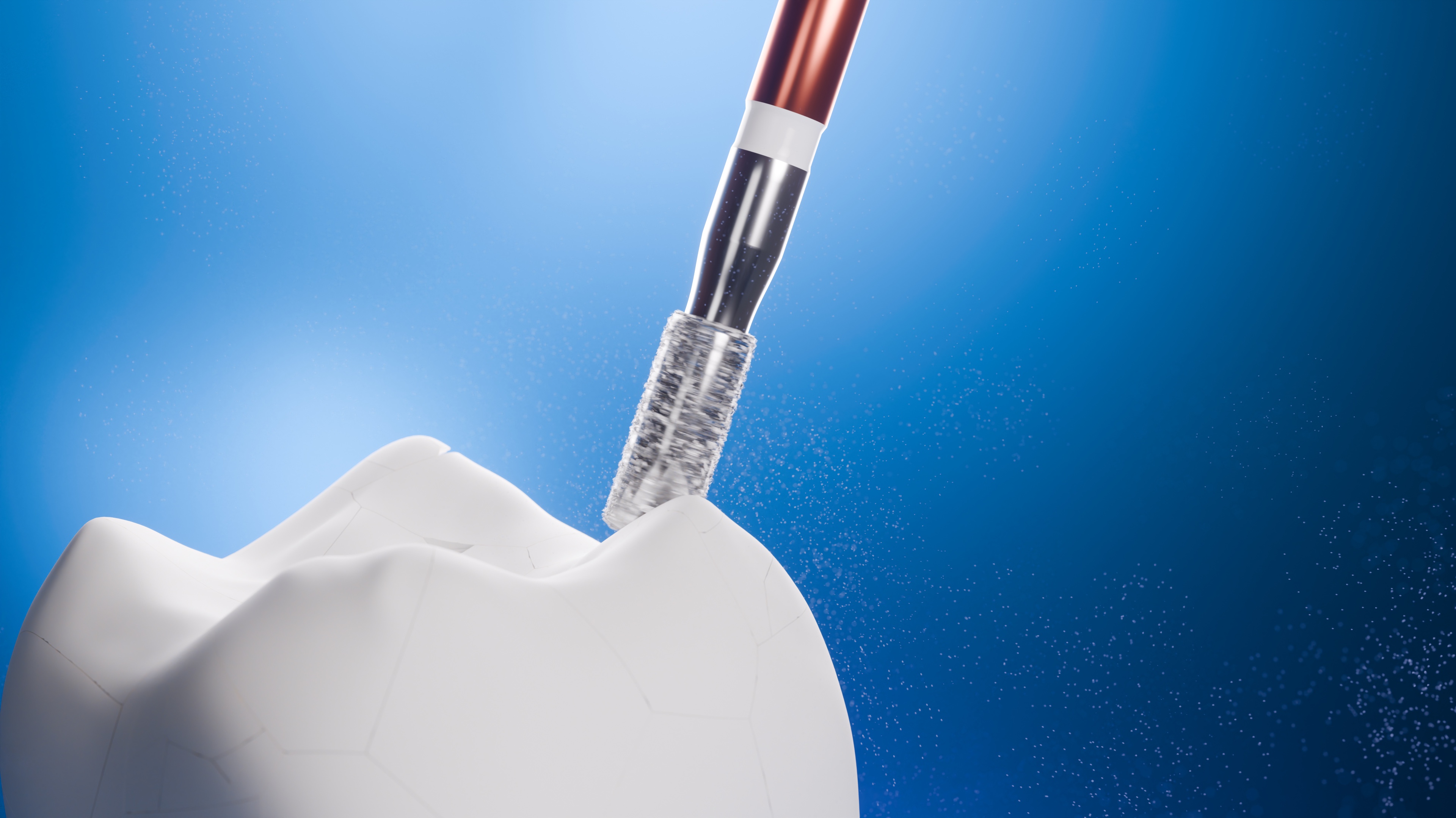 Visualisation 3D Komet Rocky — rendu CGI haute définition flacon cosmétique